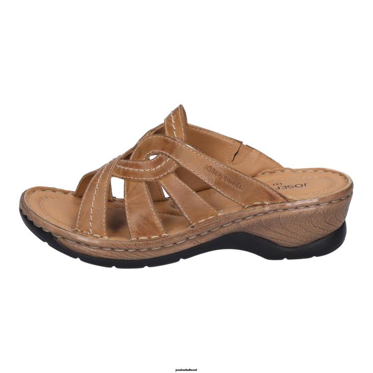 mulheres Josef Seibel catalunha 01 camelo sandálias F86Z98
