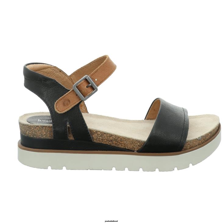 mulheres Josef Seibel claro 01 amarelo sandálias F86Z121