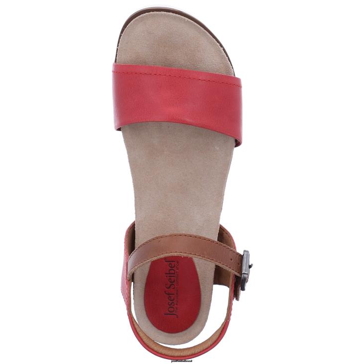 mulheres Josef Seibel claro 01 hortelã sandálias F86Z120