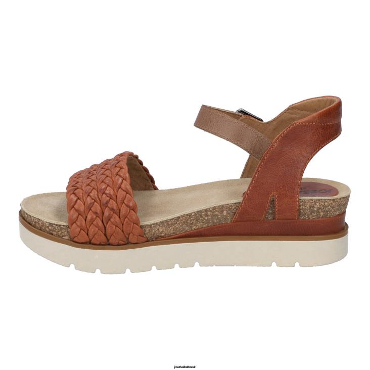 mulheres Josef Seibel claro 16 laranja sandálias F86Z61