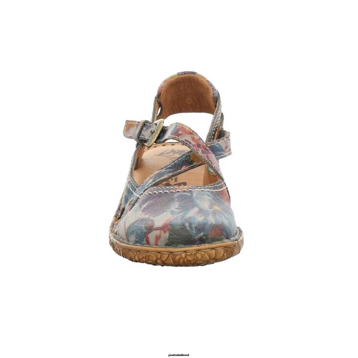 mulheres Josef Seibel rosália 13 impressão de grafite sandálias F86Z138