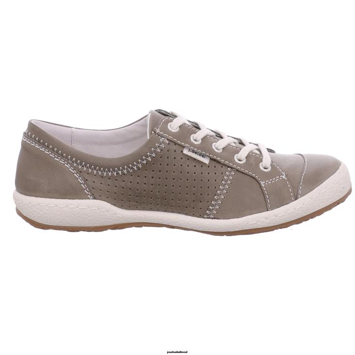 mulheres Josef Seibel Cáspio cinza sapatos de academia F86Z47