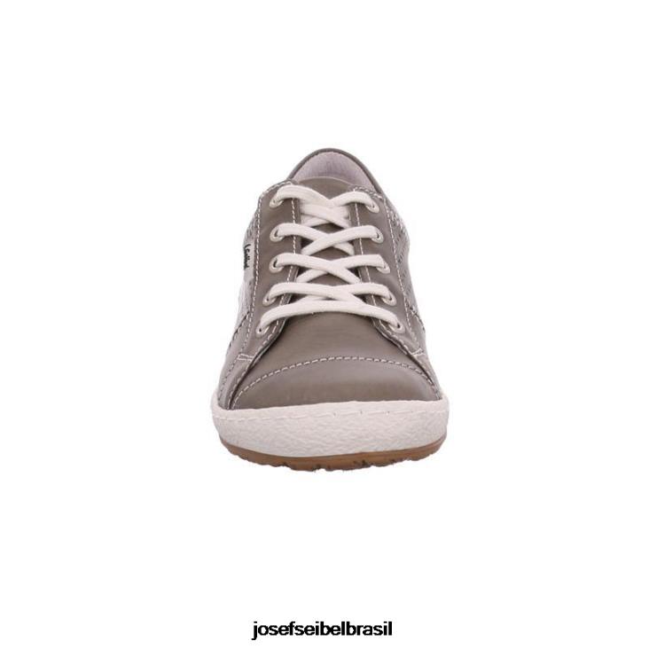 mulheres Josef Seibel Cáspio cinza sapatos de academia F86Z47