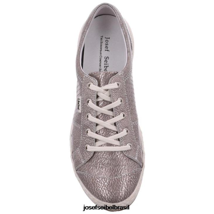 mulheres Josef Seibel Cáspio platina sapatos de academia F86Z46
