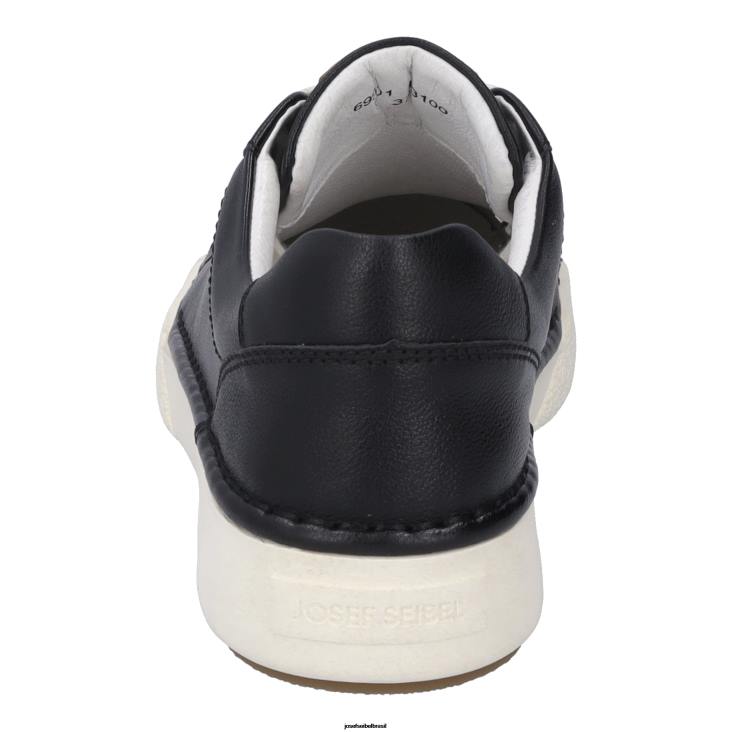 mulheres Josef Seibel clara 01 preto sapatos de academia F86Z11