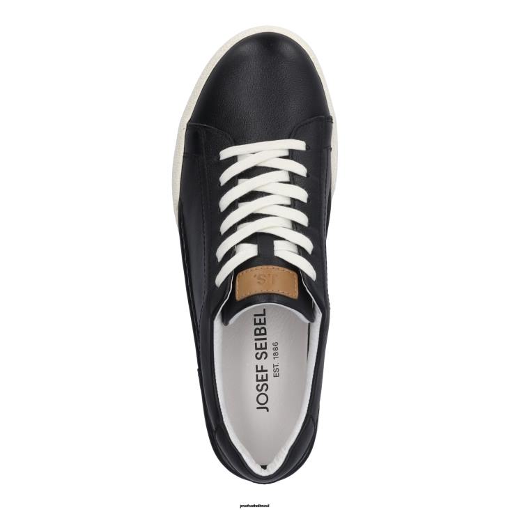 mulheres Josef Seibel clara 01 preto sapatos de academia F86Z11