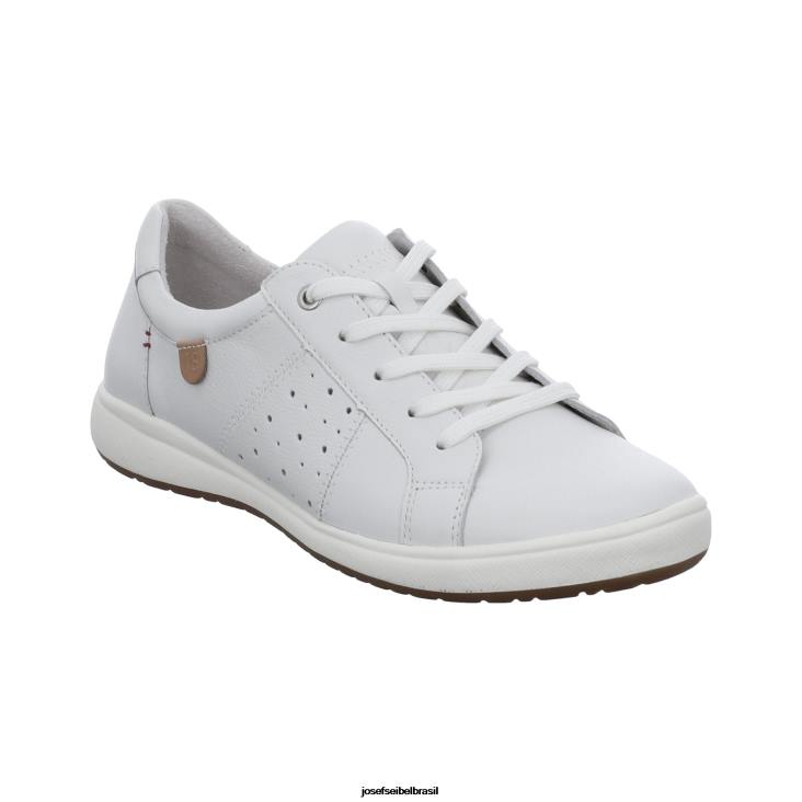mulheres Josef Seibel cuidado 01 branco sapatos de academia F86Z4