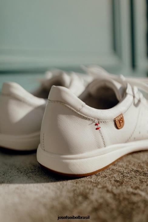 mulheres Josef Seibel cuidado 01 branco sapatos de academia F86Z4