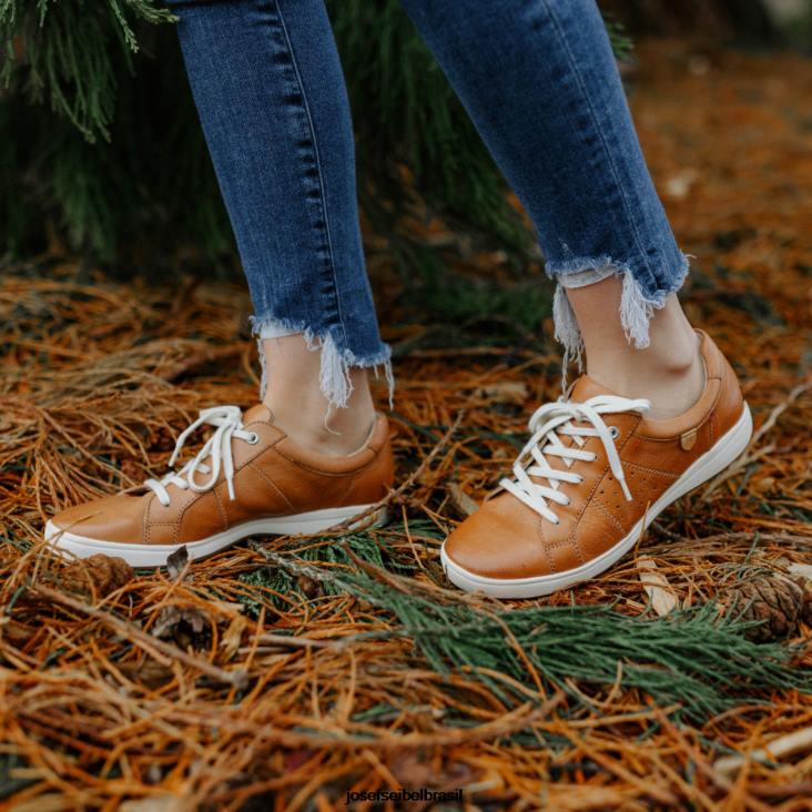 mulheres Josef Seibel cuidado 01 camelo sapatos de academia F86Z1