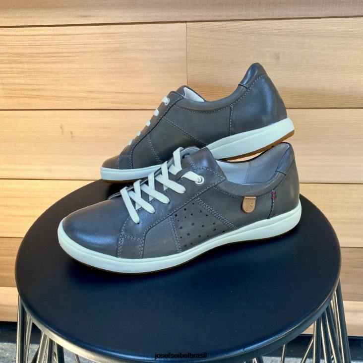 mulheres Josef Seibel cuidado 01 cinza sapatos de academia F86Z7