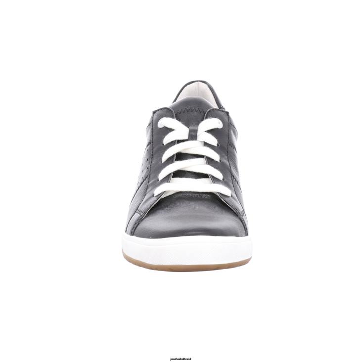 mulheres Josef Seibel cuidado 01 preto sapatos de academia F86Z5