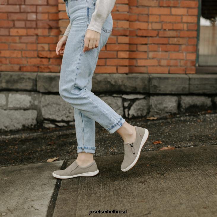 mulheres Josef Seibel cuidado 22 cinza sapatos de academia F86Z15