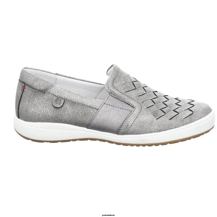 mulheres Josef Seibel cuidado 26 platina sapatos de academia F86Z44