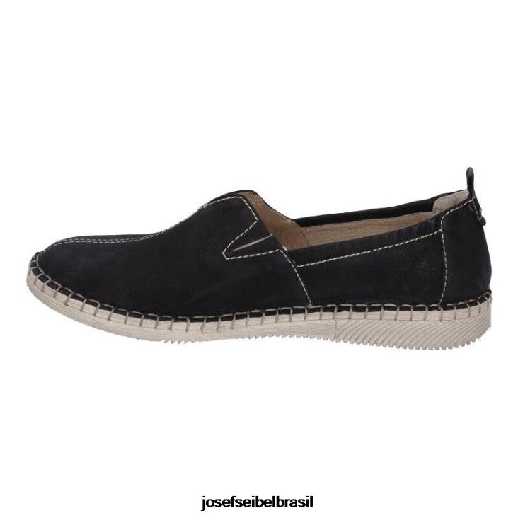 mulheres Josef Seibel amiga 38 preto sapatos sem cadarço F86Z192