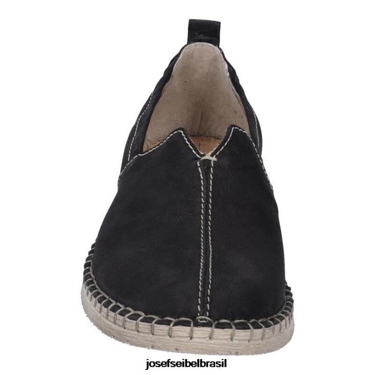 mulheres Josef Seibel amiga 38 preto sapatos sem cadarço F86Z192