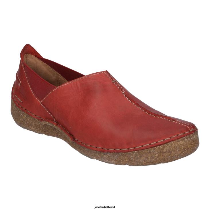 mulheres Josef Seibel fergey 69 vermelho sapatos sem cadarço F86Z195