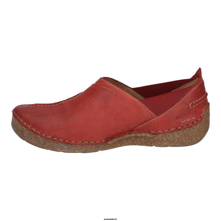 mulheres Josef Seibel fergey 69 vermelho sapatos sem cadarço F86Z195