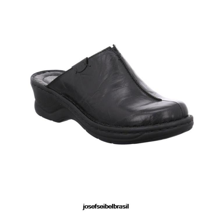 mulheres Josef Seibel catalunha 54 preto tamancos F86Z273